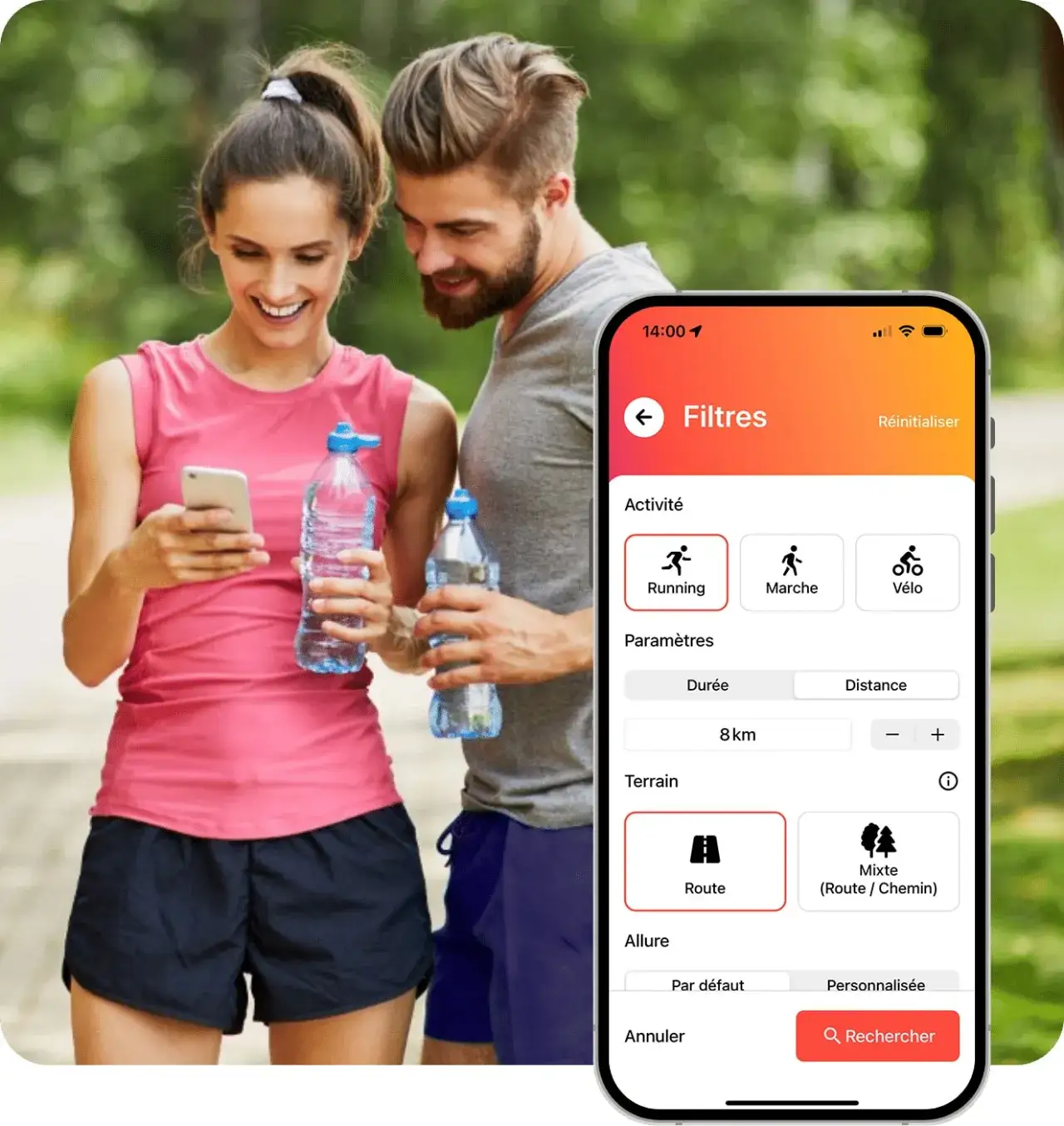 Zdjęcie Trouvez des itinéraires de footing adaptés à vos envies de course